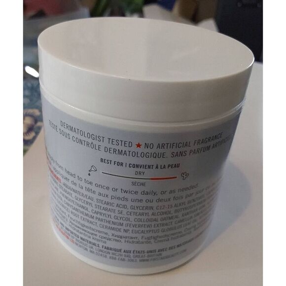 NEW~First Aid Beauty Ulta Repair Cream~Full Size~6 oz. Tub~ - Picture 2 of 2